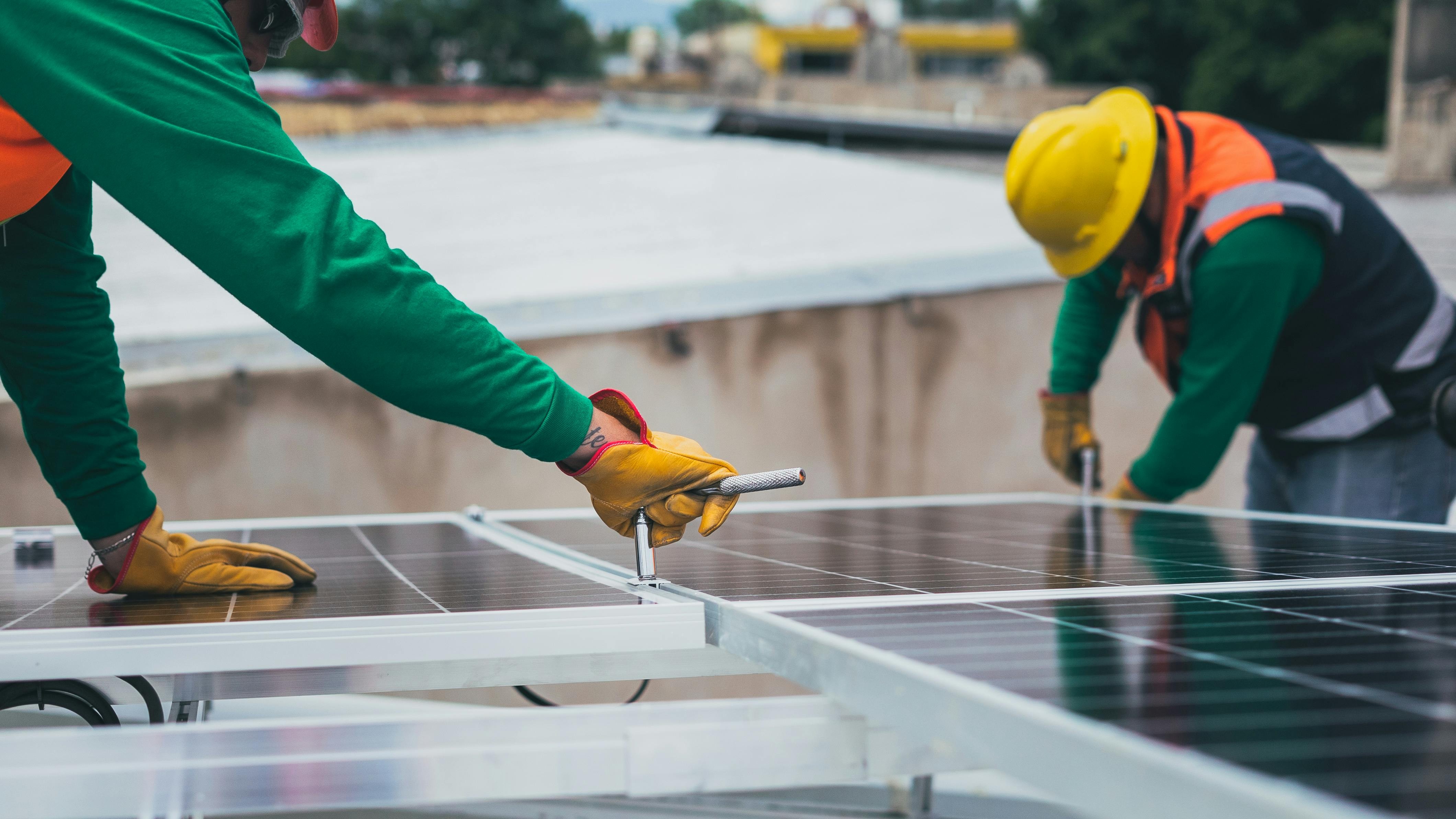 Solar Heater Installation at Project 3